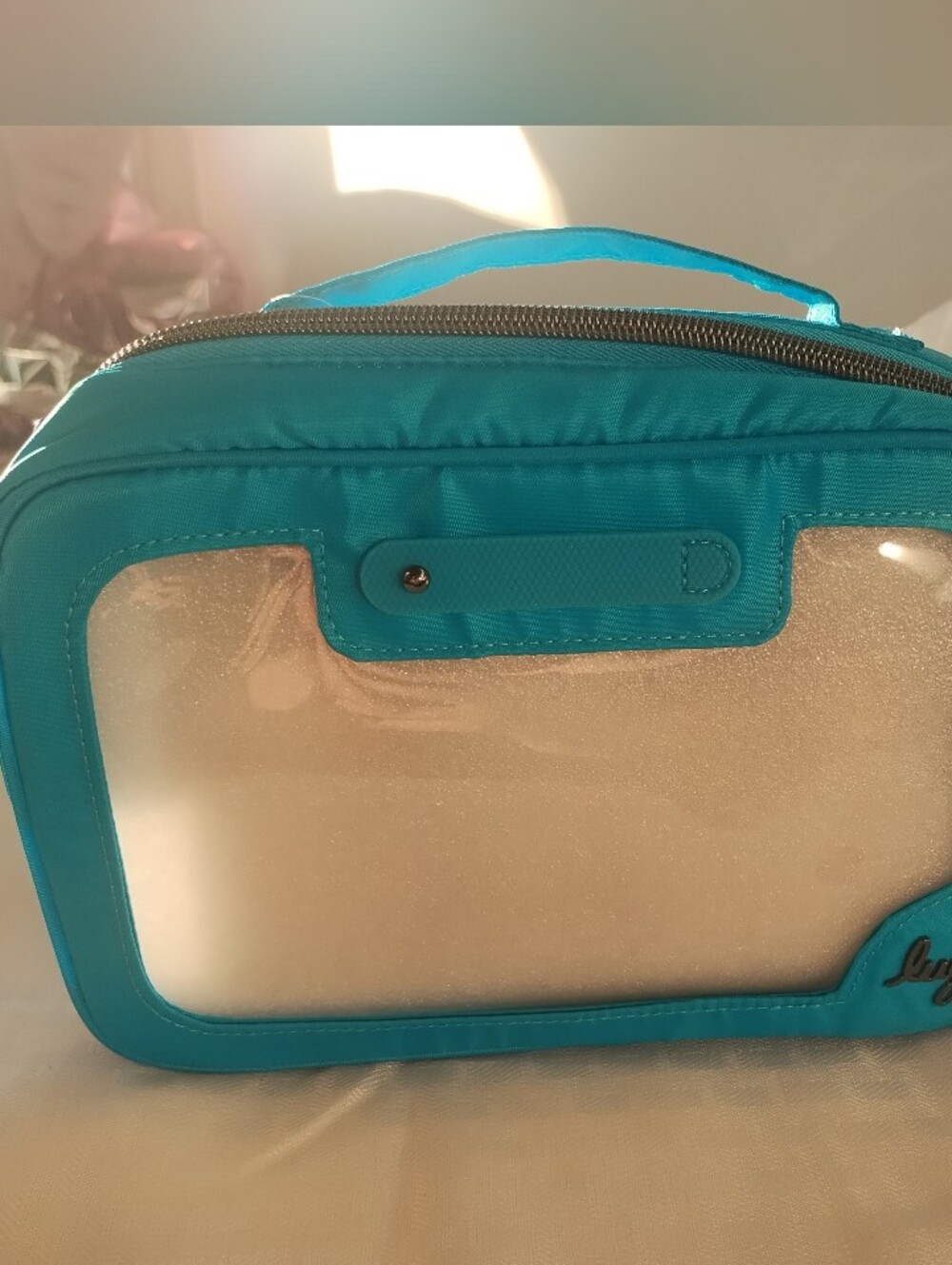 Lug Carriage clear cross-body bag BNWT